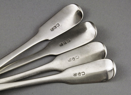 Cape Silver Dessert Spoons (set of 4) - Twentyman